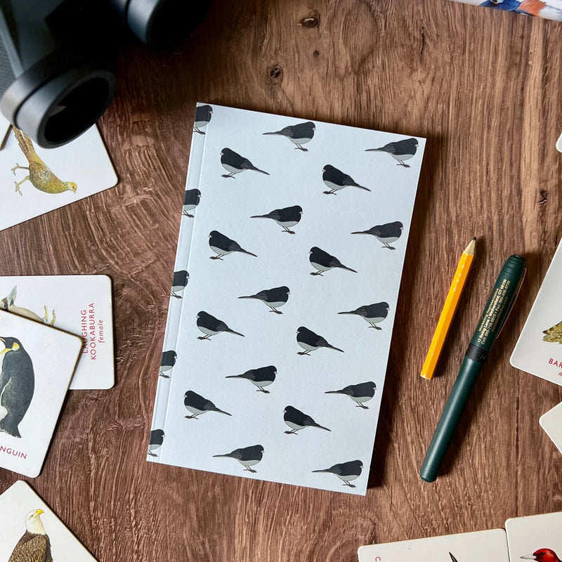 Dark-Eyed Junco Notebook - front