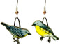 Kirtland's Warbler Earrings