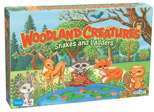 Woodland Creatures Snakes and Ladders box