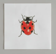 Madeleine sur blanc Lunch Size Paper Napkins