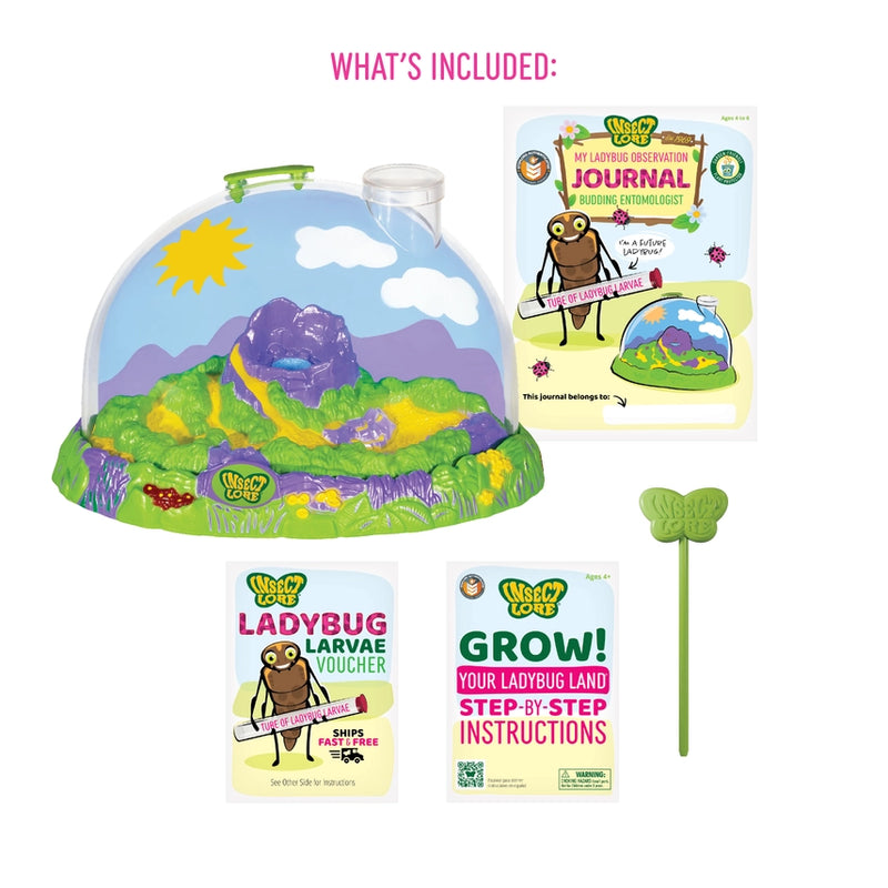 Ladybug Land® Growing Kit with Prepaid Voucher -  items included in this kit