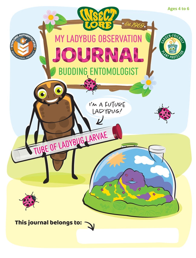 Ladybug Land® Growing Kit with Prepaid Voucher - activity journal