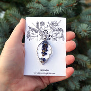 Lavender Sprig Necklace
in packaging