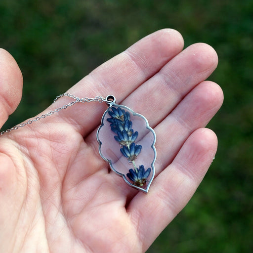 Lavender Sprig Necklace