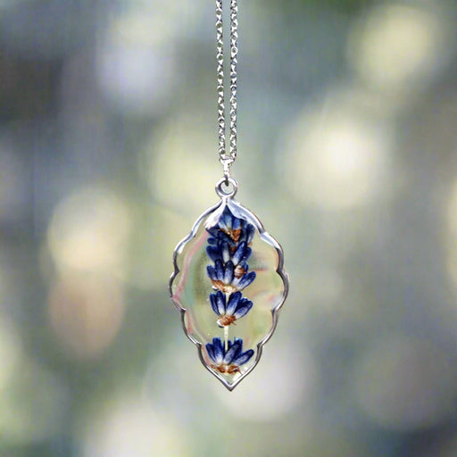 Lavender Sprig Necklace
