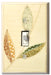 Single Light Switch in Leaf Collage pattern