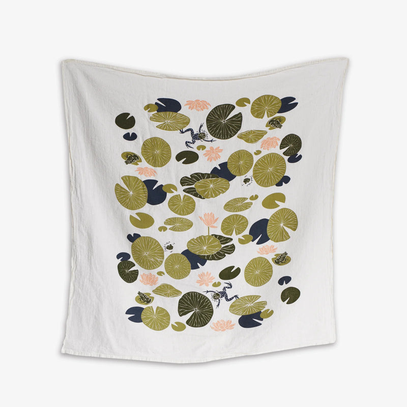 Lily Pond Towel