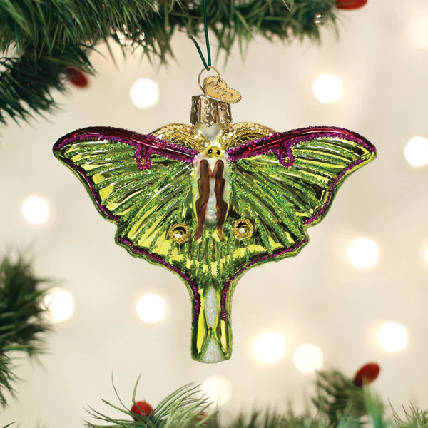 Luna Moth Ornament - Thumbnail 3