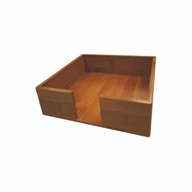 Napkin Caddy - Chestnut Bamboo