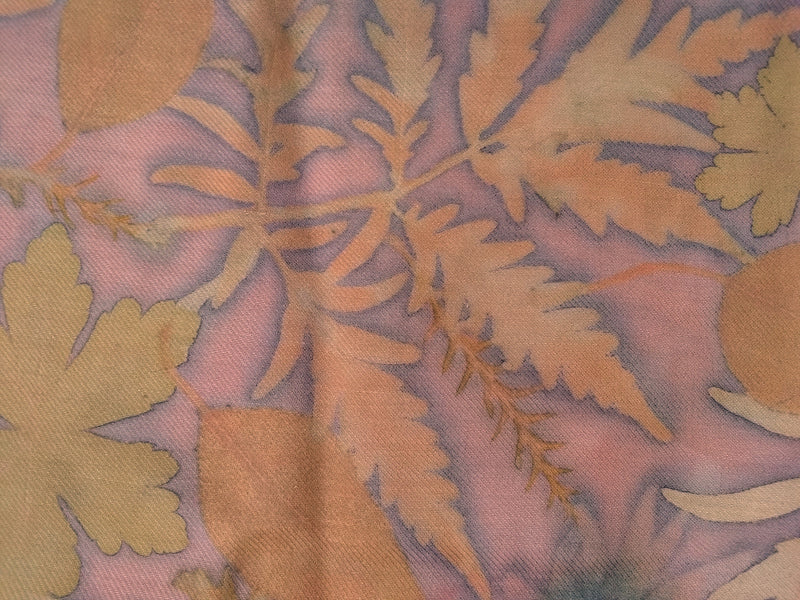 Silk/Wool Blend Scarf - Madder