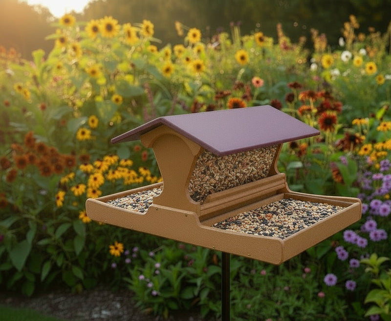 Magnet Post Mount Recycled Feeder