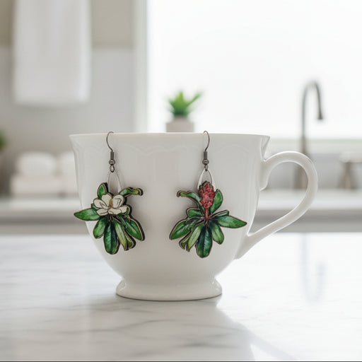 Southern Magnolia Earrings