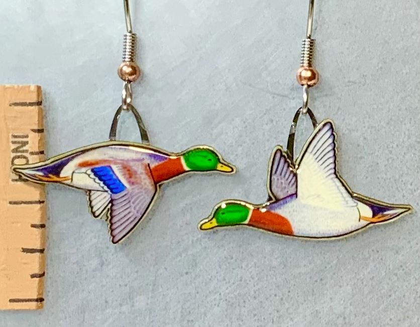 Mallard Earrings