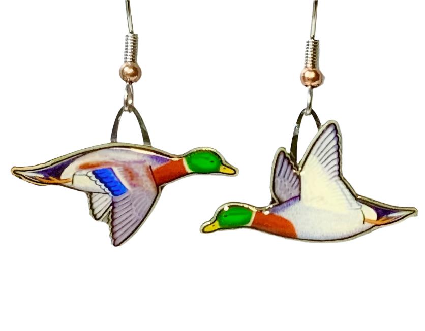 Mallard Earrings