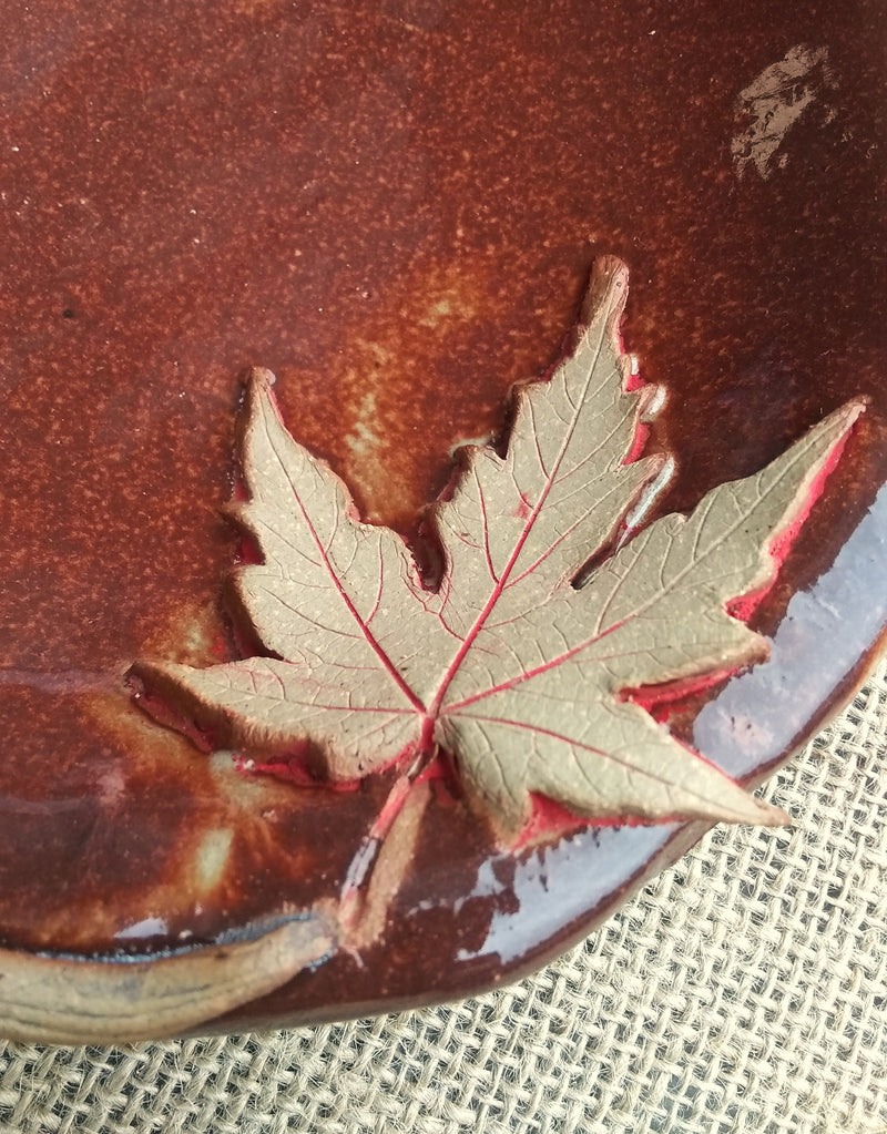 Stoneware Small Bowl - Silver Maple