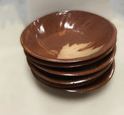 Stoneware Bowl Set of 6 - Silver Maple