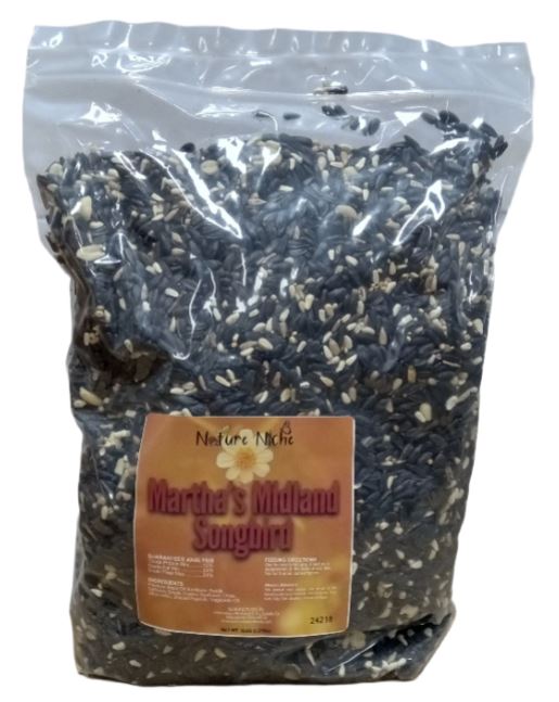 Fly Thru Feeder with Martha's Midland Songbird Mix