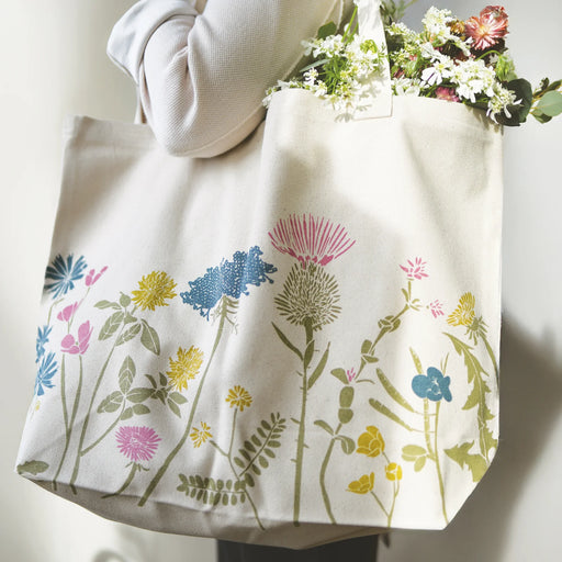 Wildflower Organic Canvas Tote