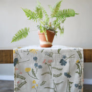 Organic Table Runner - Meadow