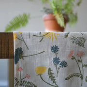 Organic Table Runner - Meadow