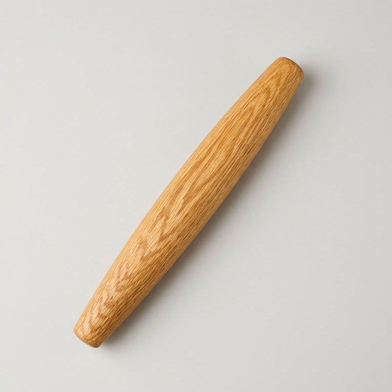 Handmade Wooden French Rolling Pin - Large Red Oak