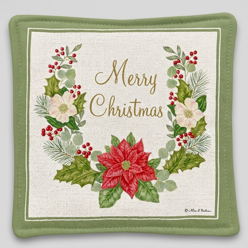 Single Spiced Mug Mat - Merry Christmas
