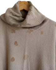 Merino Wool Blend Poncho