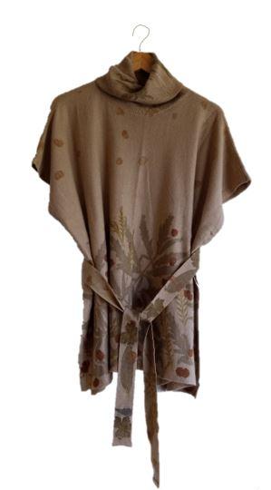 Merino Wool Blend Poncho