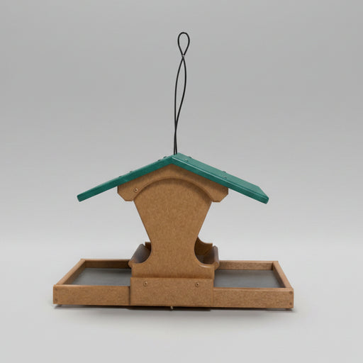 Mini Magnet Hanging Recycled Feeder - rear view