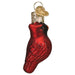 Mini Red Cardinal Ornament side