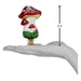 Mushroom Clip On Ornament with measurments