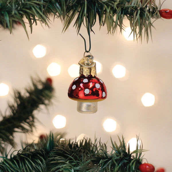 Mini Lucky Mushroom Ornament