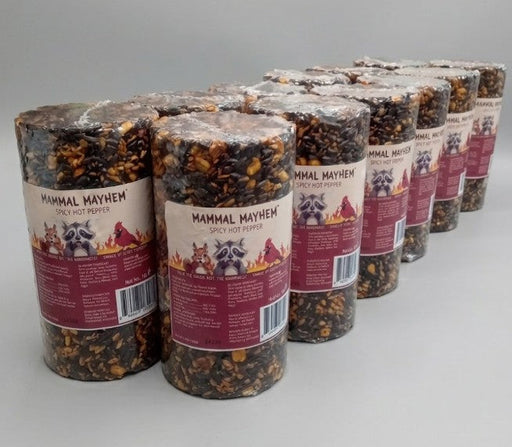 Mammal Mayhem Spicy Hot Pepper - Seed Cylinder 1.7 lbs - 12 Pack