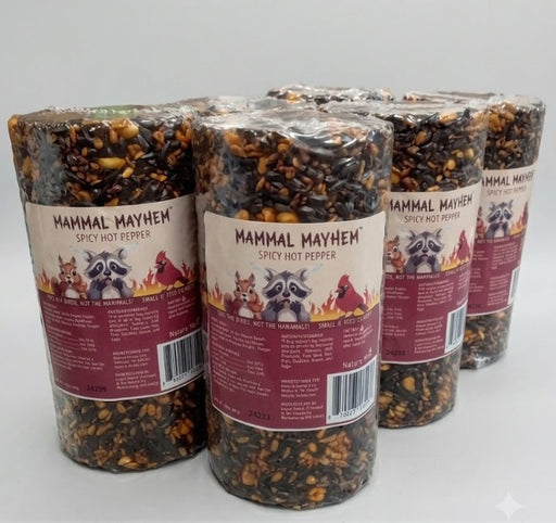 Mammal Mayhem Spicy Hot Pepper - Seed Cylinder 1.7 lbs - 6 Pack