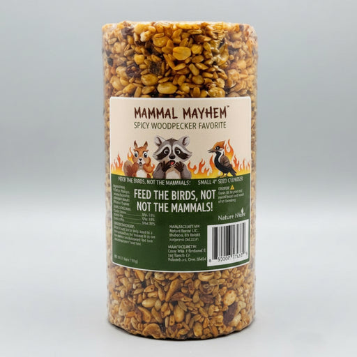 Mammal Mayhem Spicy Woodpecker Favorite - Seed Cylinder 2.5 lbs