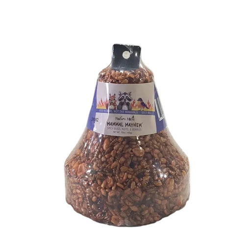Mammal Mayhem Spicy Bugs, Nuts, & Berries - Seed Bell 16 oz