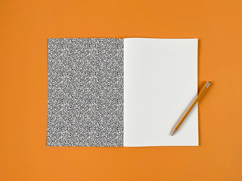 Monarch Blank Notebook/Sketchbook - interior page