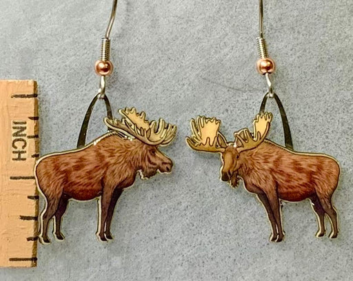 Moose Earrings