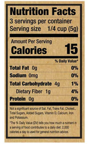 Dried Morel Mushrooms - 0.5 oz
ingredients and nutriments 