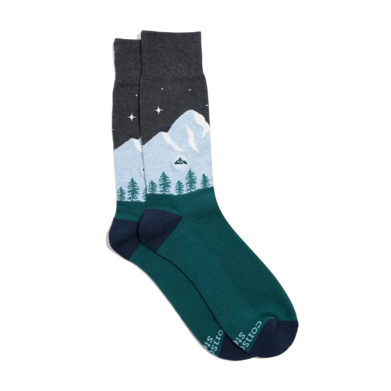 Adult Socks That Protect National Parks (Blue Mountain)