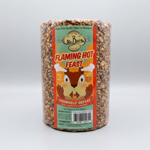 Mr. Bird Flaming Hot Feast Seed Cylinder - Large