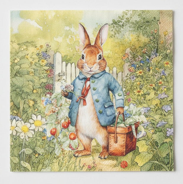 Paper Napkins - Mister Rabbit — Nature Niche