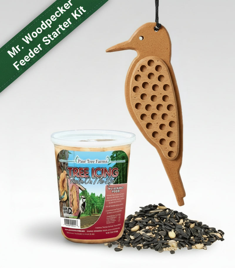 Mr. Woodpecker Feeder Starter Kit