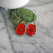 Chrysanthemum Flower Earrings