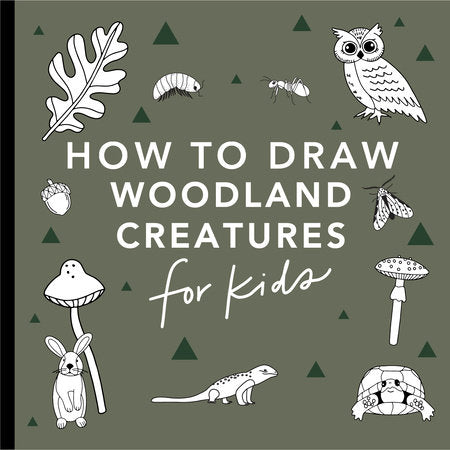How to Draw Woodland Creatures Book Cover