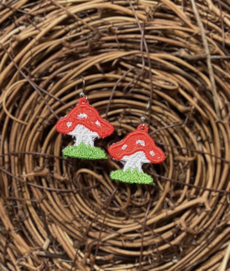 Toad Stool Earrings