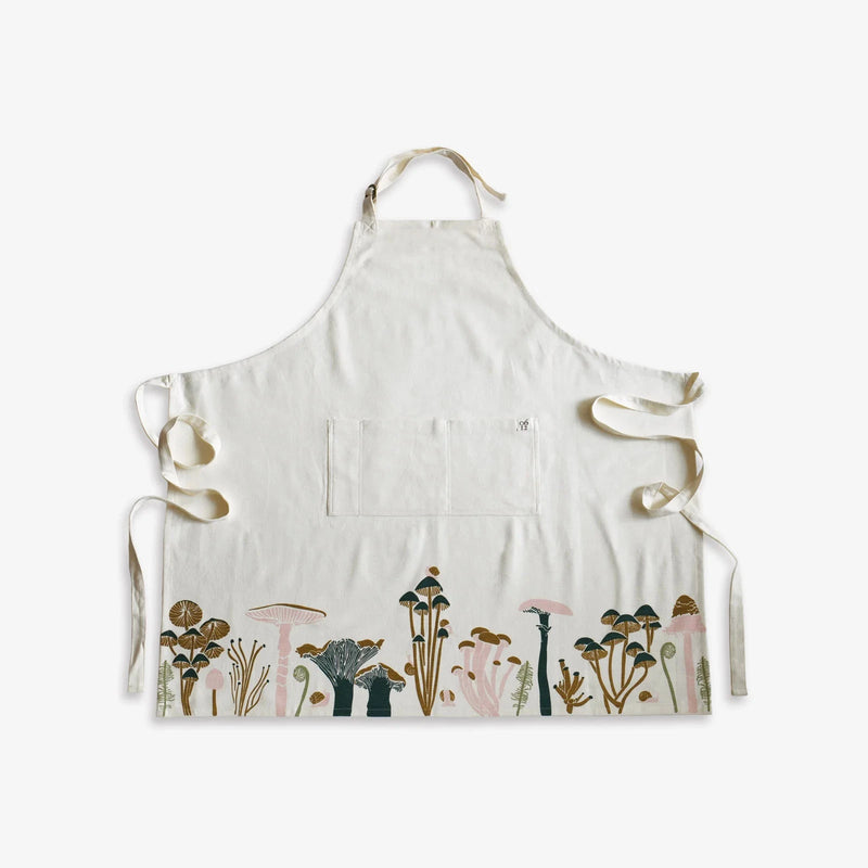 Mushrooms Organic Apron