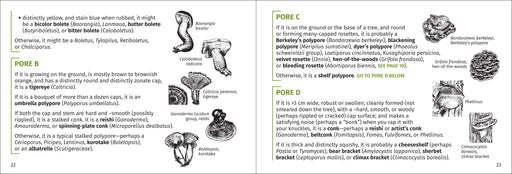 Mushroom Finder - Identifying Fungi in North America sample pages