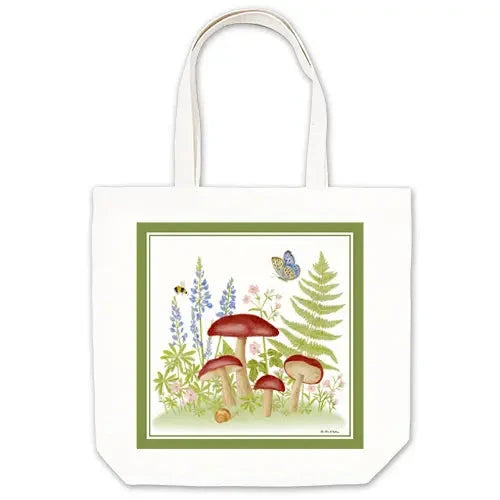 Large Tote - Mushrooms