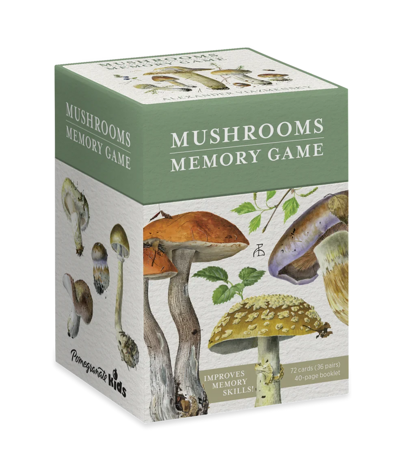 Mushrooms: Alexander Viazmensky Memory Game